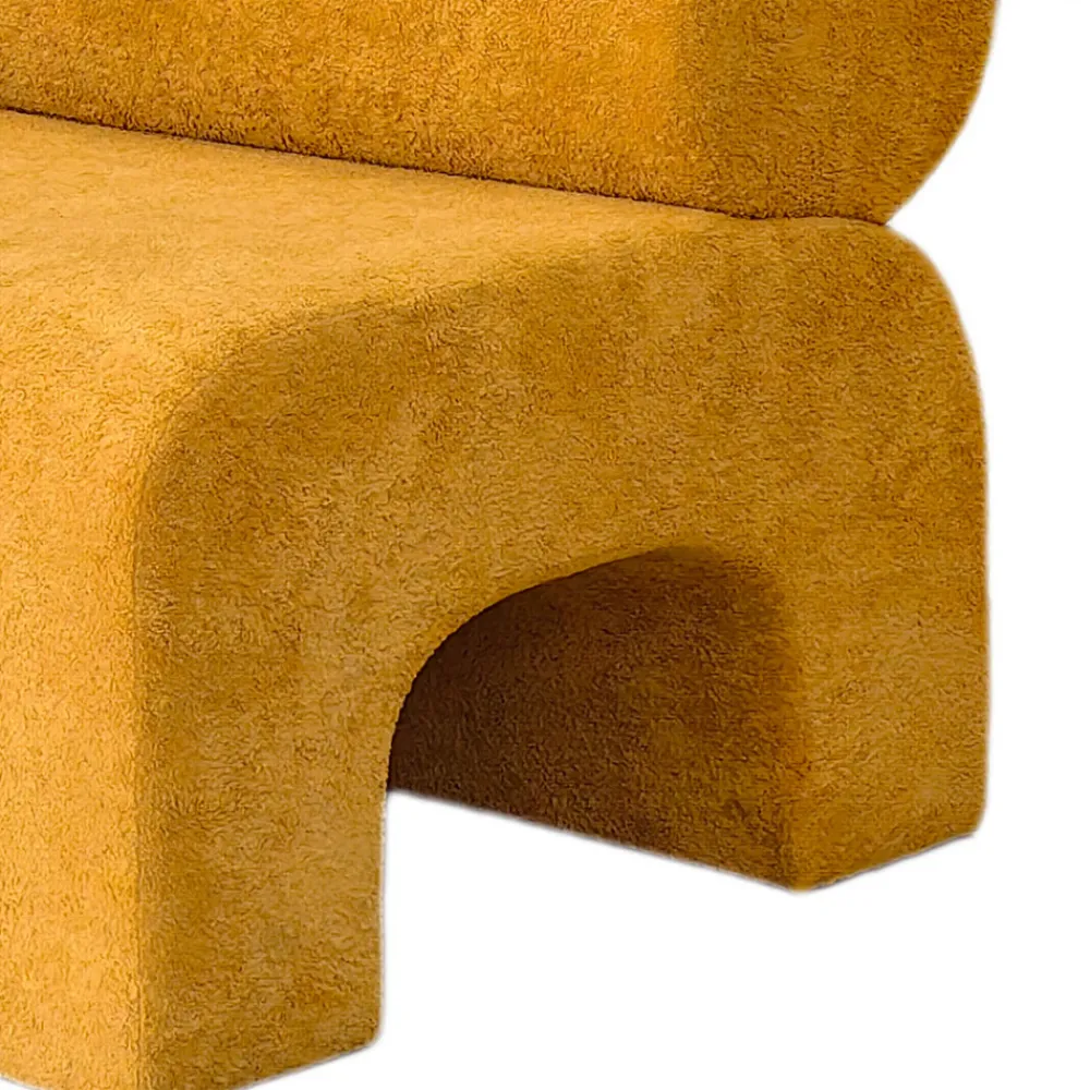 Drawer MOUR Fauteuil en tissu doux