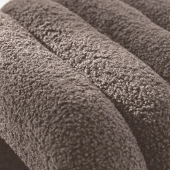 Drawer MUI Lot de 2 tabourets rembourrés en tissu bouclette