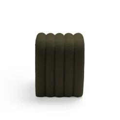 Drawer MUI Tabouret rembourré en tissu bouclette