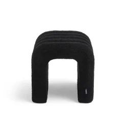 Drawer MUI Tabouret rembourré en tissu bouclette