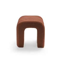 Drawer MUI Tabouret rembourré en tissu bouclette