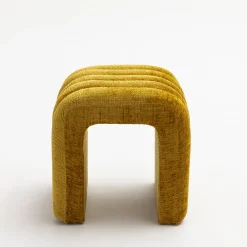 Drawer MUI Tabouret rembourré en tissu chenille