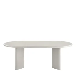 House Nordic NAGANO Table à manger 10 personnes ovale en bois