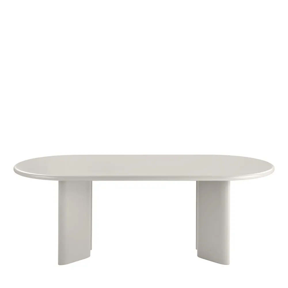 House Nordic NAGANO Table à manger 10 personnes ovale en bois