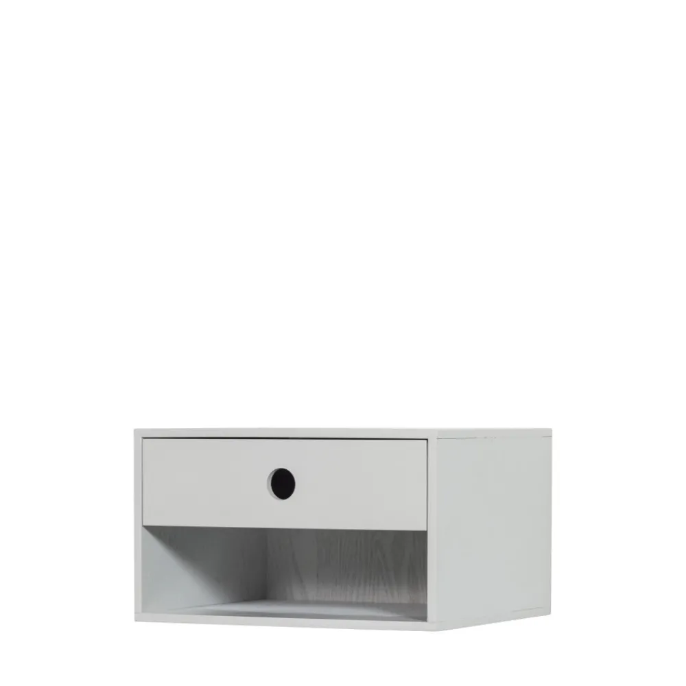 Woood NANCY Table de chevet murale en bois