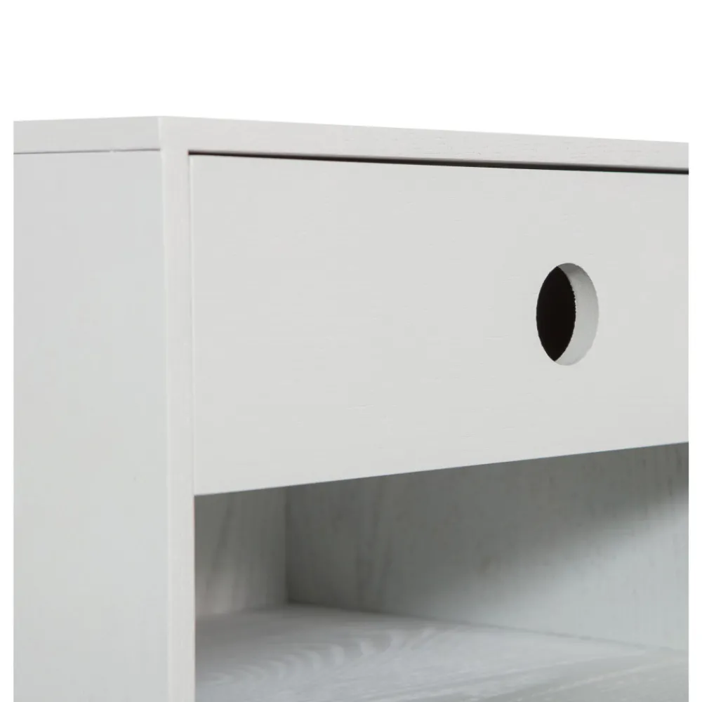 Woood NANCY Table de chevet murale en bois