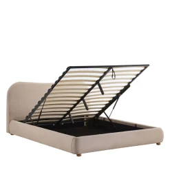 Drawer NAPO Lit coffre en tissu 140x190cm