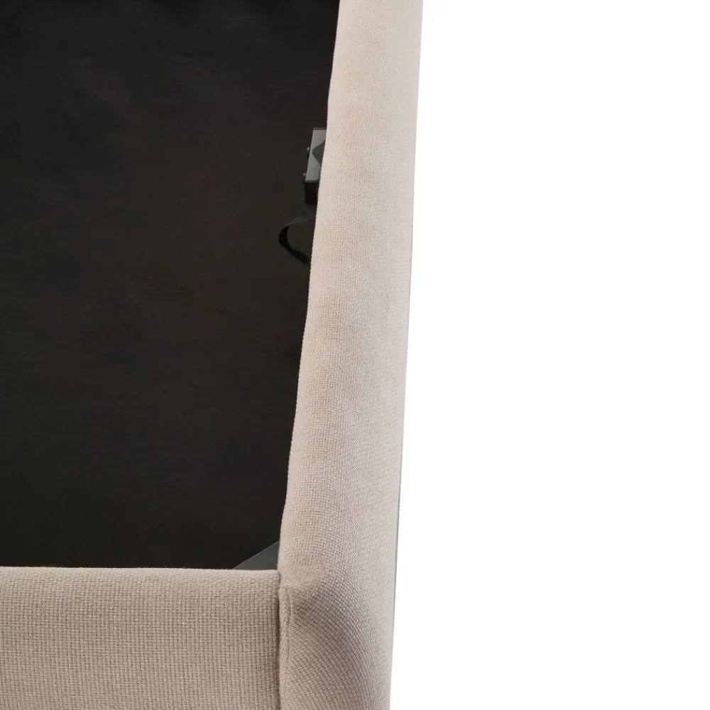 Drawer NAPO Lit coffre en tissu 140x190cm