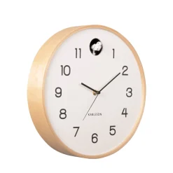 Karlsson NATURAL CUCKOO Horloge murale ronde ø31,5cm