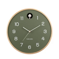 Karlsson NATURAL CUCKOO Horloge murale ronde ø31,5cm