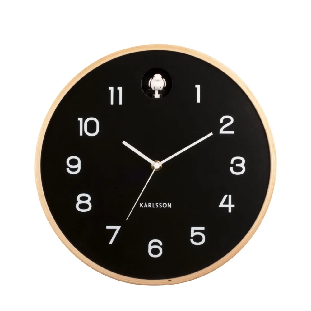 Karlsson NATURAL CUCKOO Horloge murale ronde ø31,5cm