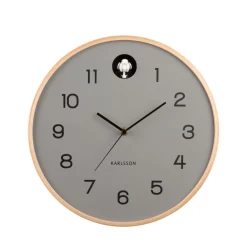 Karlsson NATURAL CUCKOO Horloge murale ronde ø31,5cm