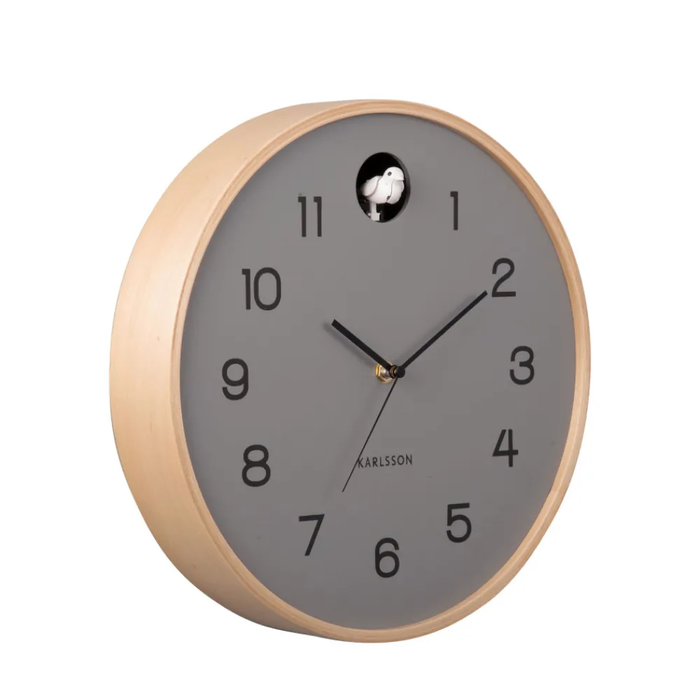 Karlsson NATURAL CUCKOO Horloge murale ronde ø31,5cm