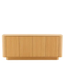 Drawer NAVAN Buffet 4 portes en bois L180cm