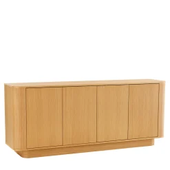 Drawer NAVAN Buffet 4 portes en bois L180cm