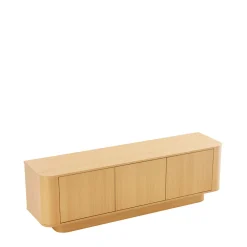 Drawer NAVAN Meuble tv 3 portes en bois L160cm