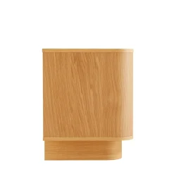 Drawer NAVAN Table de chevet 2 tiroirs en bois