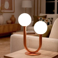 Drawer NEA Lampe à poser en métal et verre