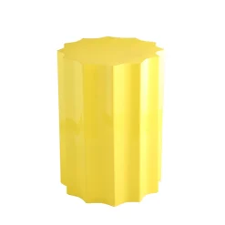 Drawer NEON Table d'appoint ronde en aluminium ø33,5cm