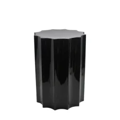 Drawer NEON Table d'appoint ronde en aluminium ø33,5cm