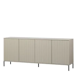 Woood NEW GRAVURE Buffet 4 portes en bois L200cm