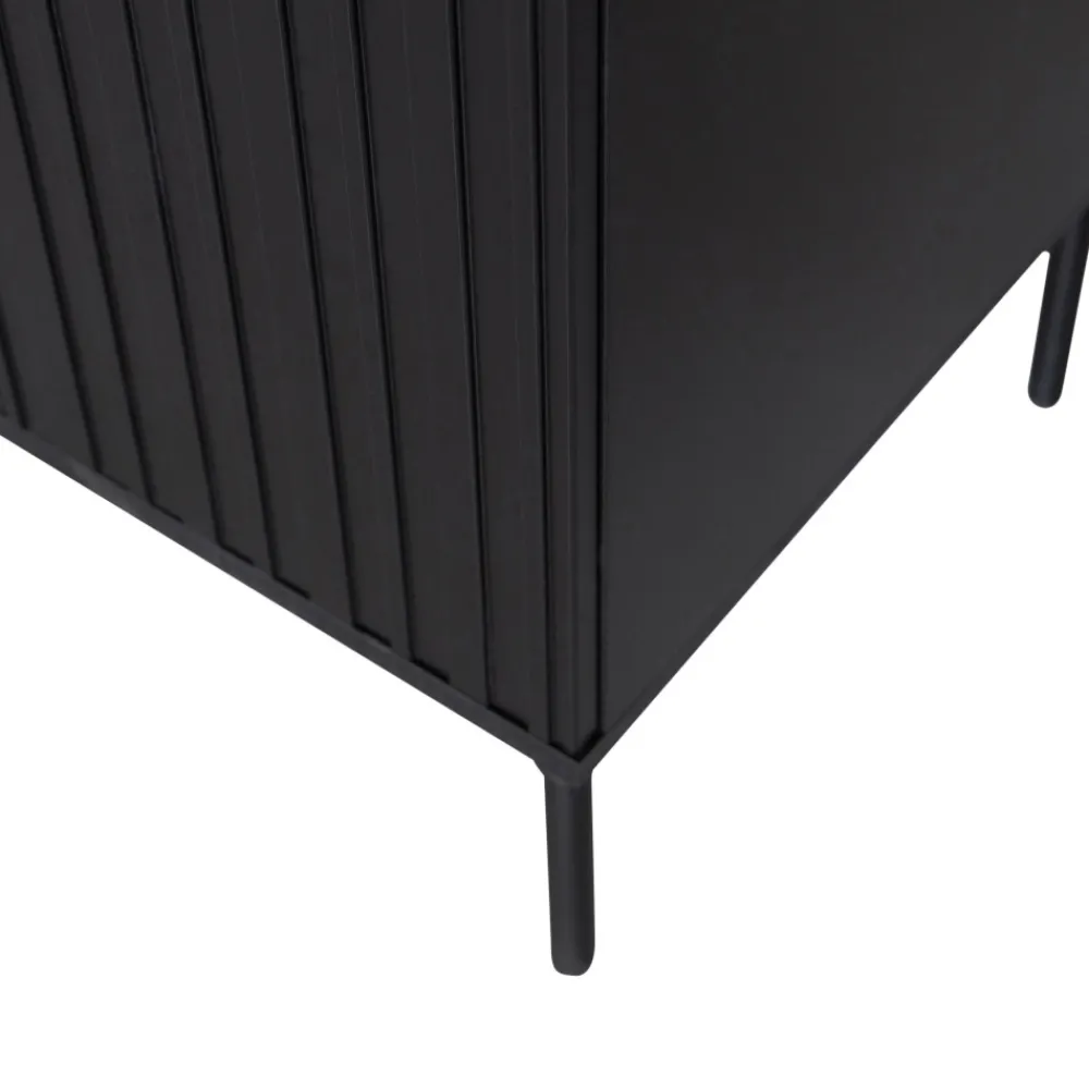 Woood NEW GRAVURE Colonne de rangement en bois 2 portes 1 tiroir H210cm