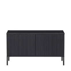 Woood NEW GRAVURE Meuble TV 2 portes en bois L100cm