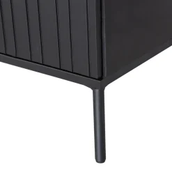 Woood NEW GRAVURE Meuble TV 2 portes en bois L100cm