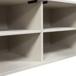 Woood NEW GRAVURE Meuble TV 2 portes en bois L100cm