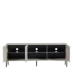 Woood NEW GRAVURE Meuble TV en bois L150cm