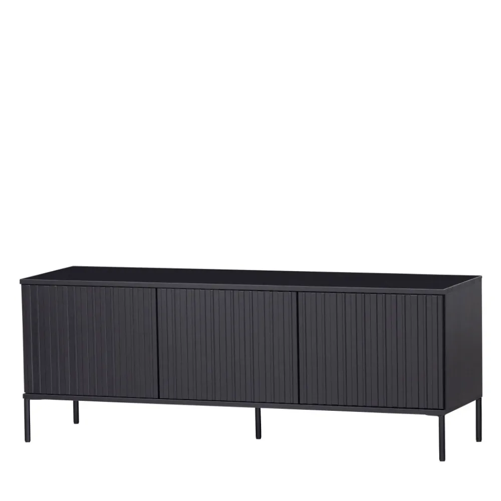 Woood NEW GRAVURE Meuble TV en bois L150cm