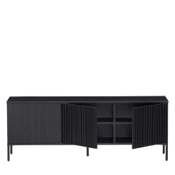 Woood NEW GRAVURE Meuble TV en bois L150cm