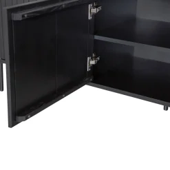 Woood NEW GRAVURE Meuble TV en bois L150cm