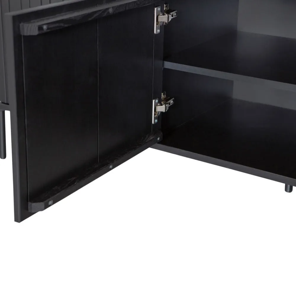 Woood NEW GRAVURE Meuble TV en bois L150cm