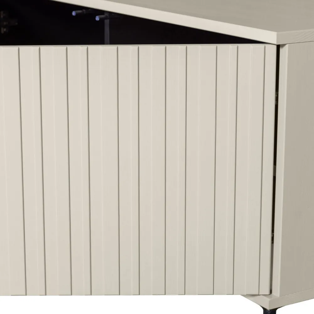 Woood NEW GRAVURE Meuble TV en bois L150cm