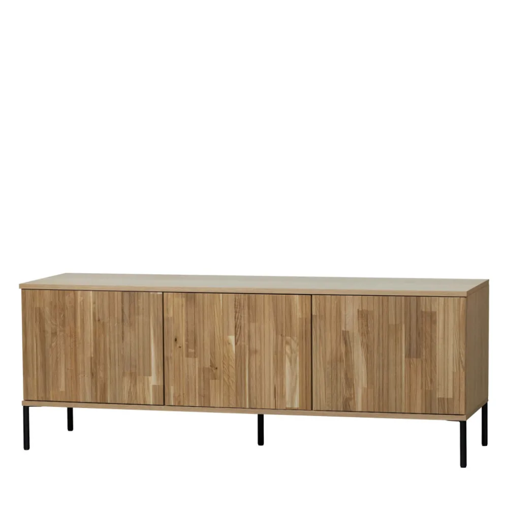 Woood NEW GRAVURE Meuble TV en bois L150cm