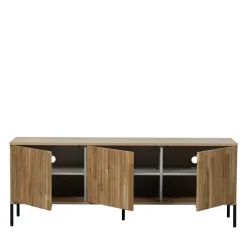 Woood NEW GRAVURE Meuble TV en bois L150cm