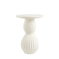 House Nordic NEWTOWN Table d'appoint ronde en fibre d'argile 40x40cm