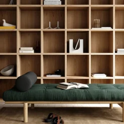 Karup Design NEXT DAYBED Méridienne en bois naturel et tissu