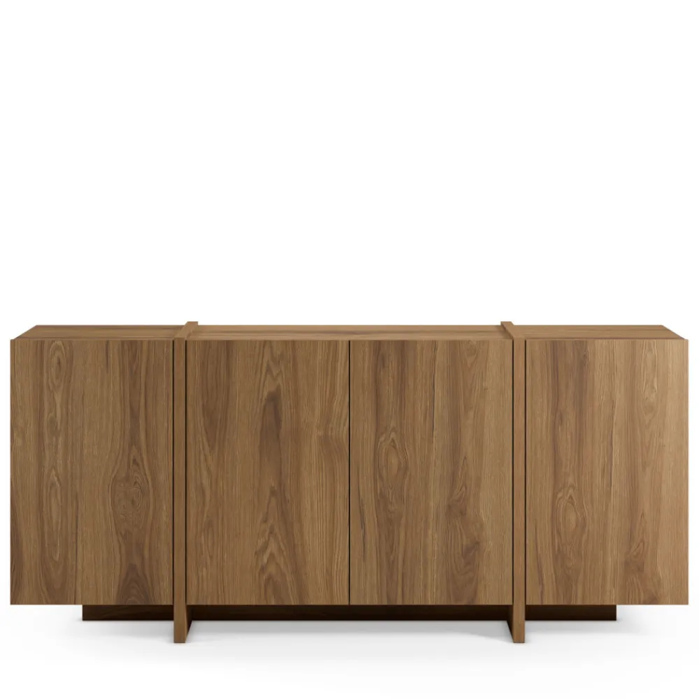 Drawer NICOLE Buffet 4 portes en bois L180cm