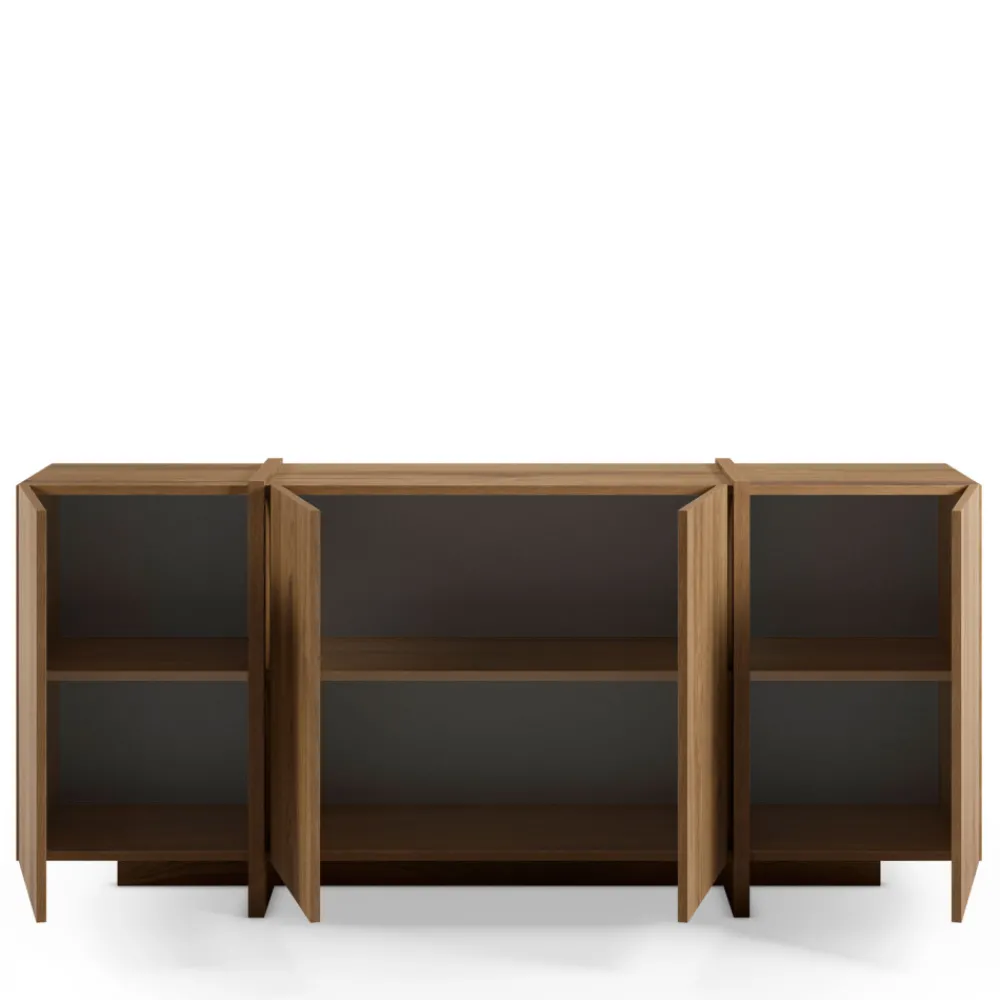 Drawer NICOLE Buffet 4 portes en bois L180cm