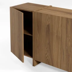 Drawer NICOLE Buffet 4 portes en bois L180cm