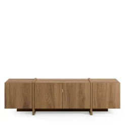 Drawer NICOLE Meuble TV 4 portes en bois 180cm