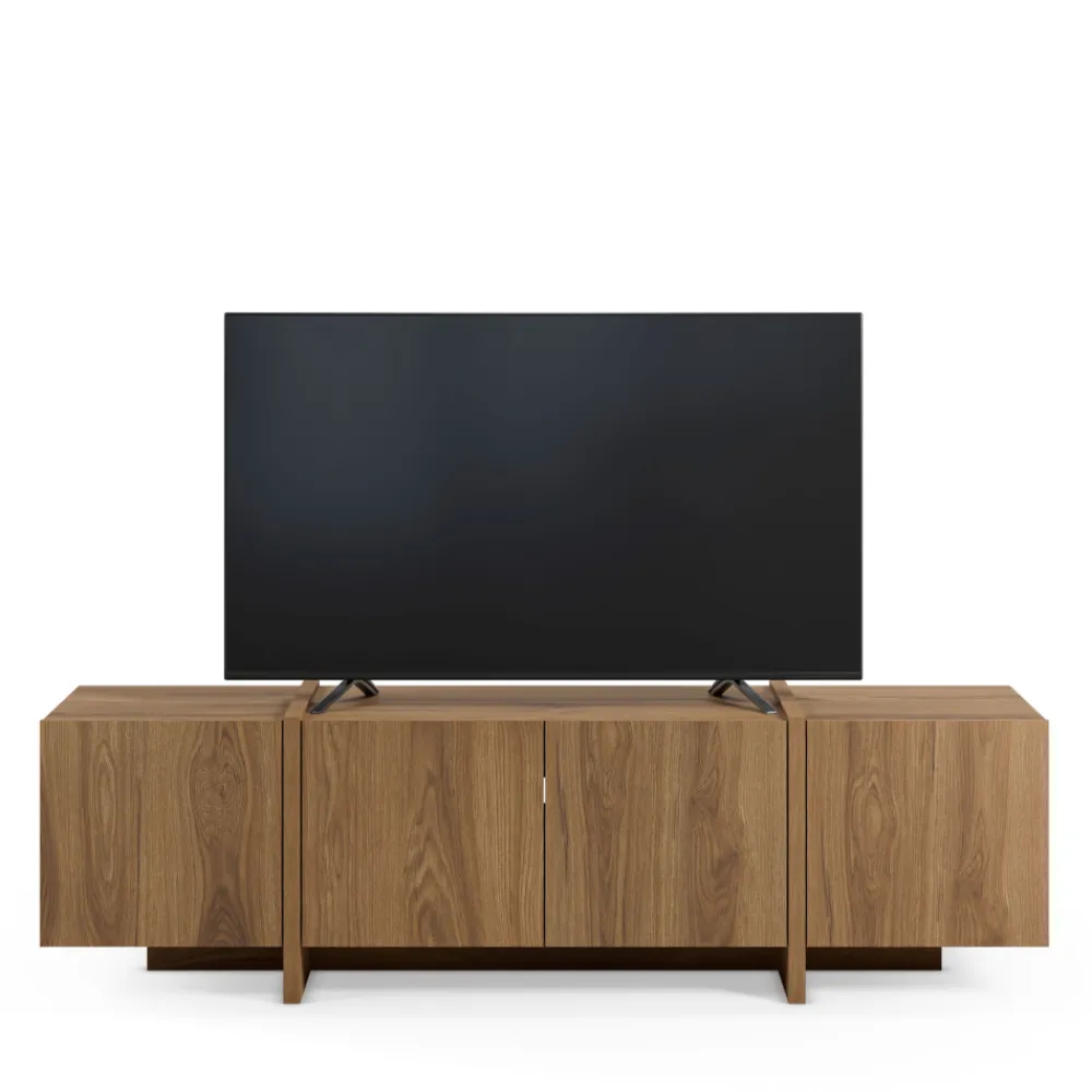 Drawer NICOLE Meuble TV 4 portes en bois 180cm