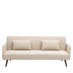 Drawer NIELSON Canapé convertible 3 places en tissu bouclette