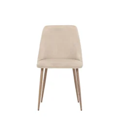 Venture Home NIGHT Lot de 2 chaises en velours et métal