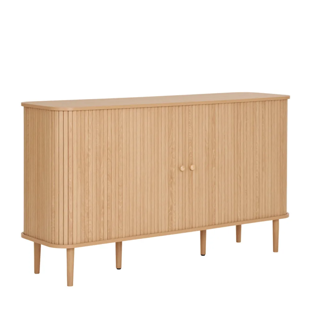 House Nordic NIKKO Buffet 2 portes coulissantes en bois L140cm