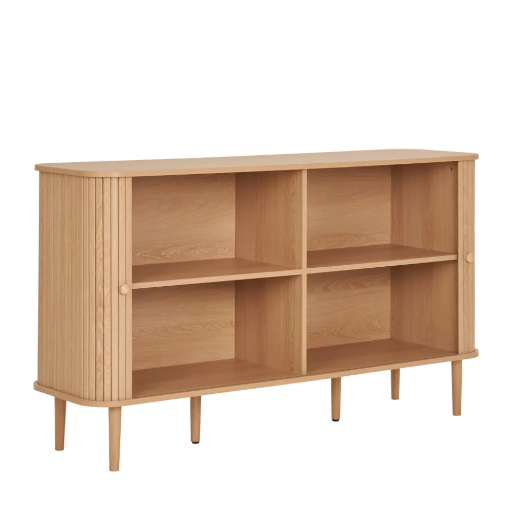 House Nordic NIKKO Buffet 2 portes coulissantes en bois L140cm