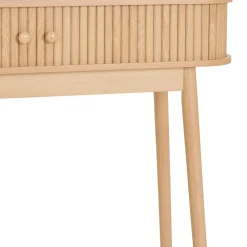 House Nordic NIKKO Console 2 portes coulissantes en bois L100cm