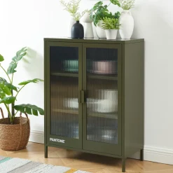 Pantone NINO Buffet 2 portes en métal L75cm
